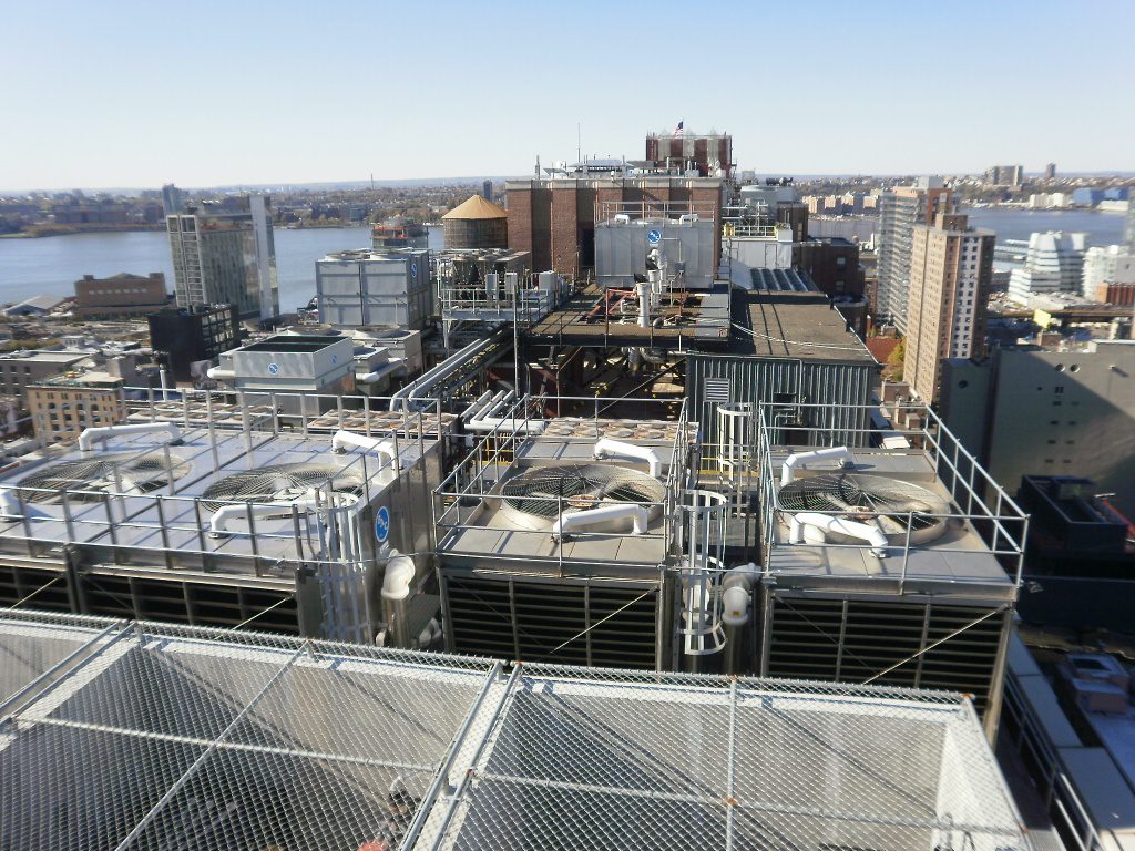 Cooling Tower on a Roof